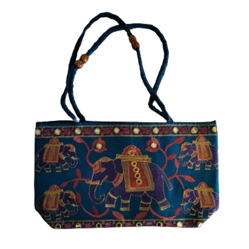 Jack Williams Embroidery Hand Bag