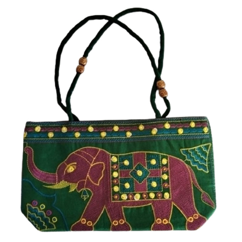 Jack Williams Embroidery Hand Bag