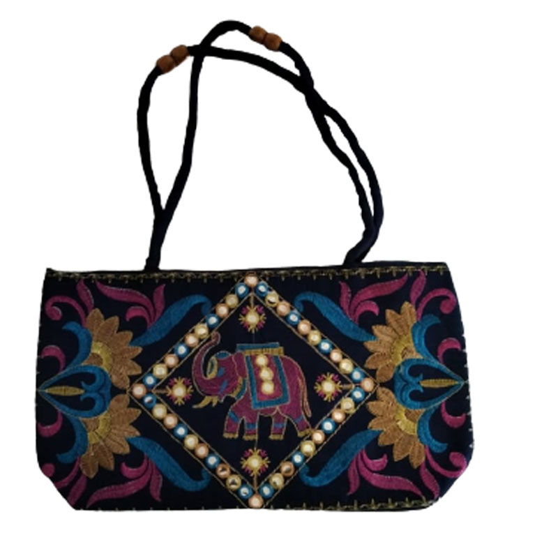 Jack Williams Embroidery Hand Bag