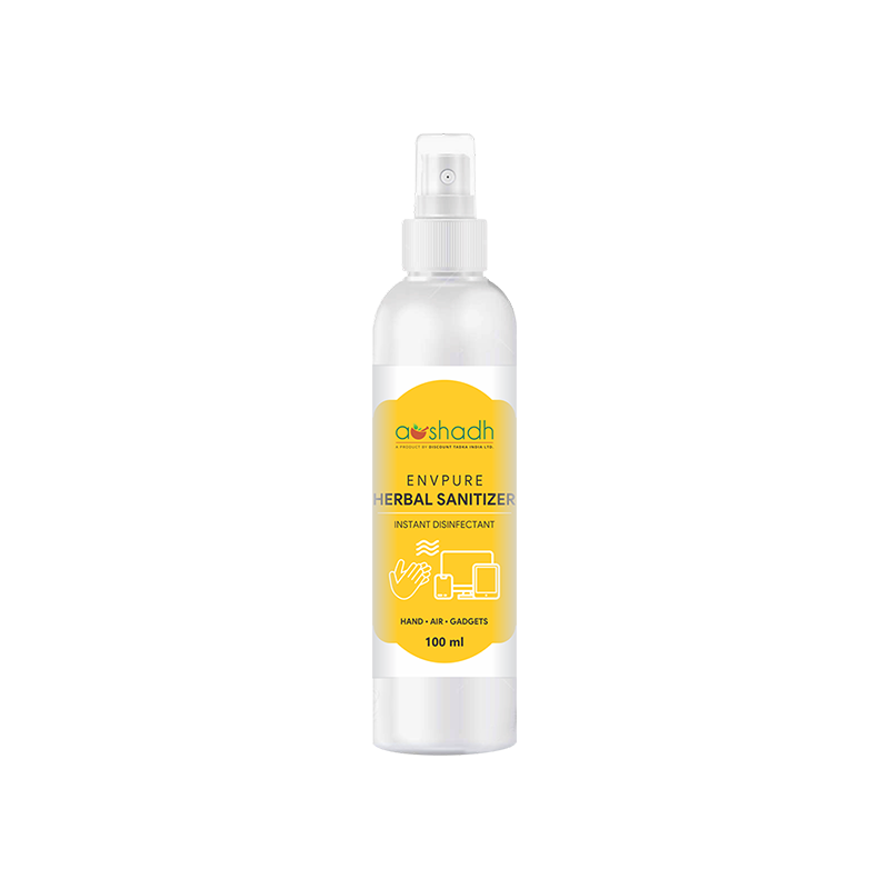 Envpure Herbal Sanitizer (Hand+Air+Gadgets) 100ml