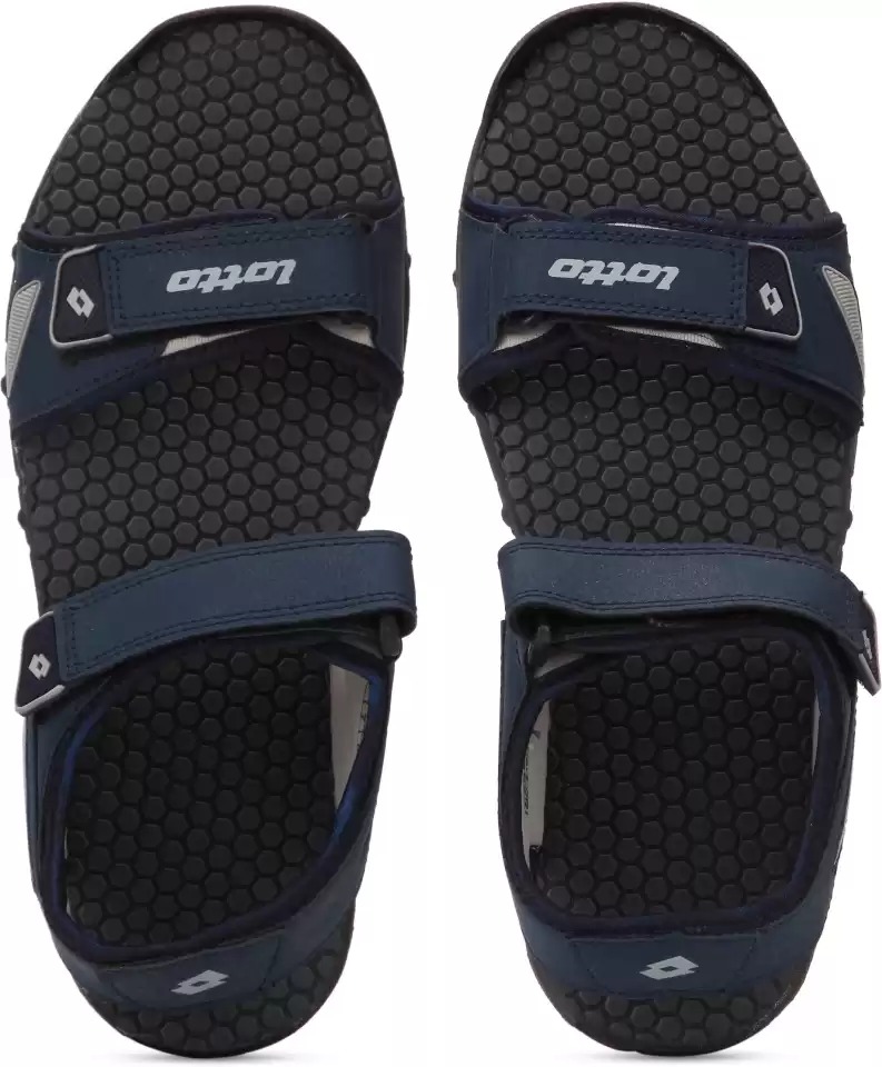 Lotto  Men Black, Blue Sports Sandal