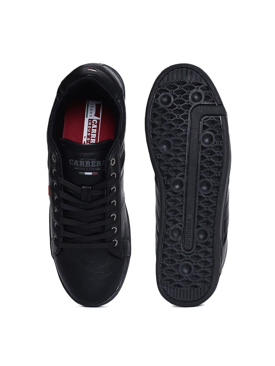 Carrera Men Black Sneakers