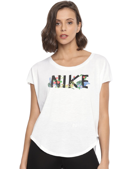 Nike Women HYPER FEMME Round Neck T-shirt