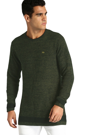 Roadster Men Solid Pullover