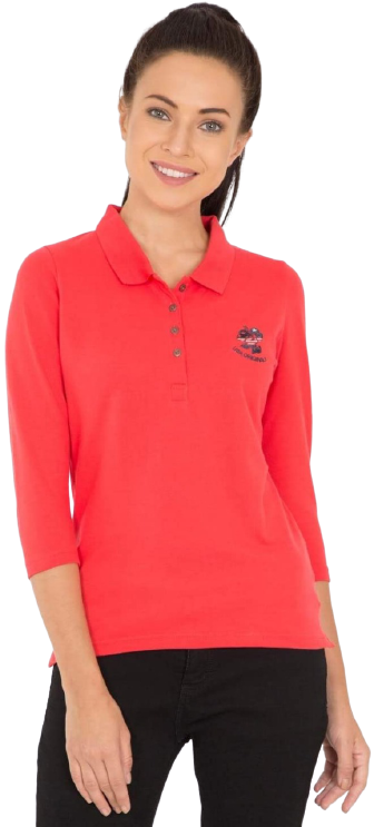 Jockey Women's Polo Collar T-shirt