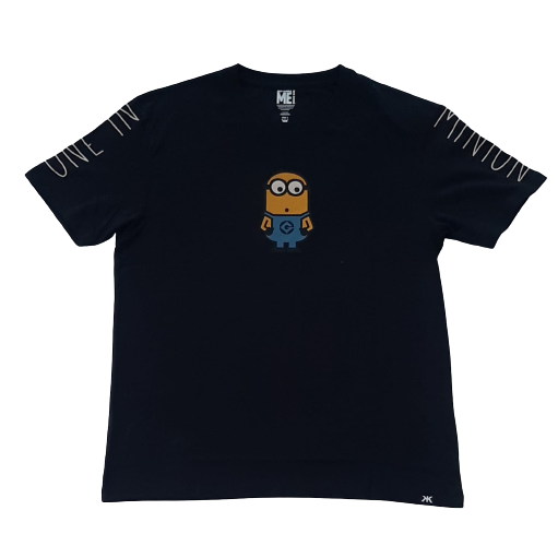 Minions by Kook N Keech Mens Printed Round Neck T-Shirt