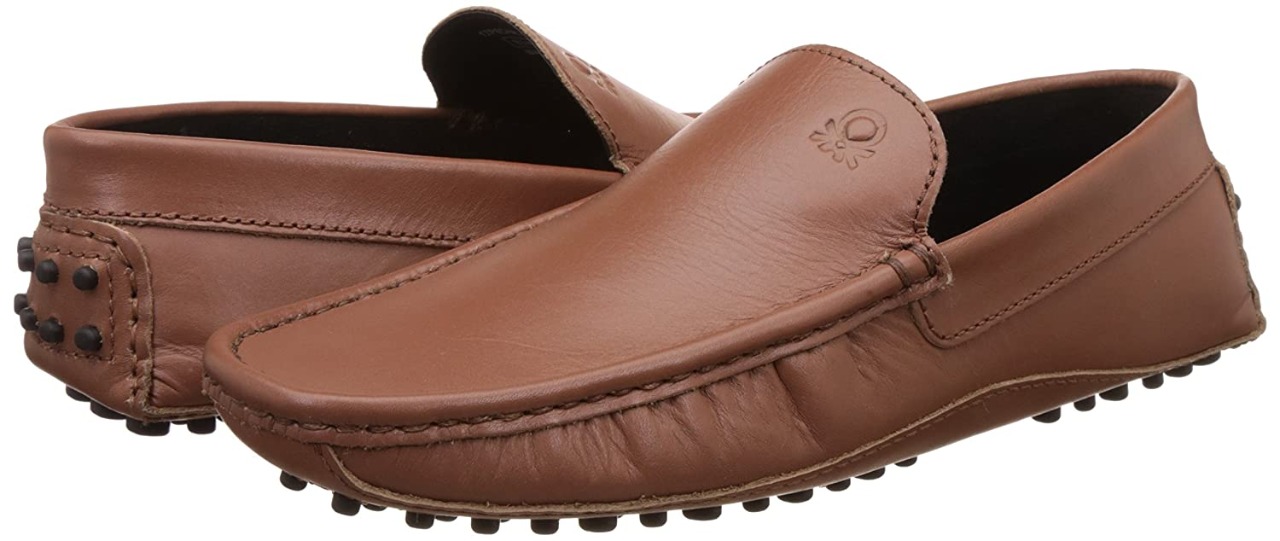 United Colors of Benetton Men's Leather Loafer