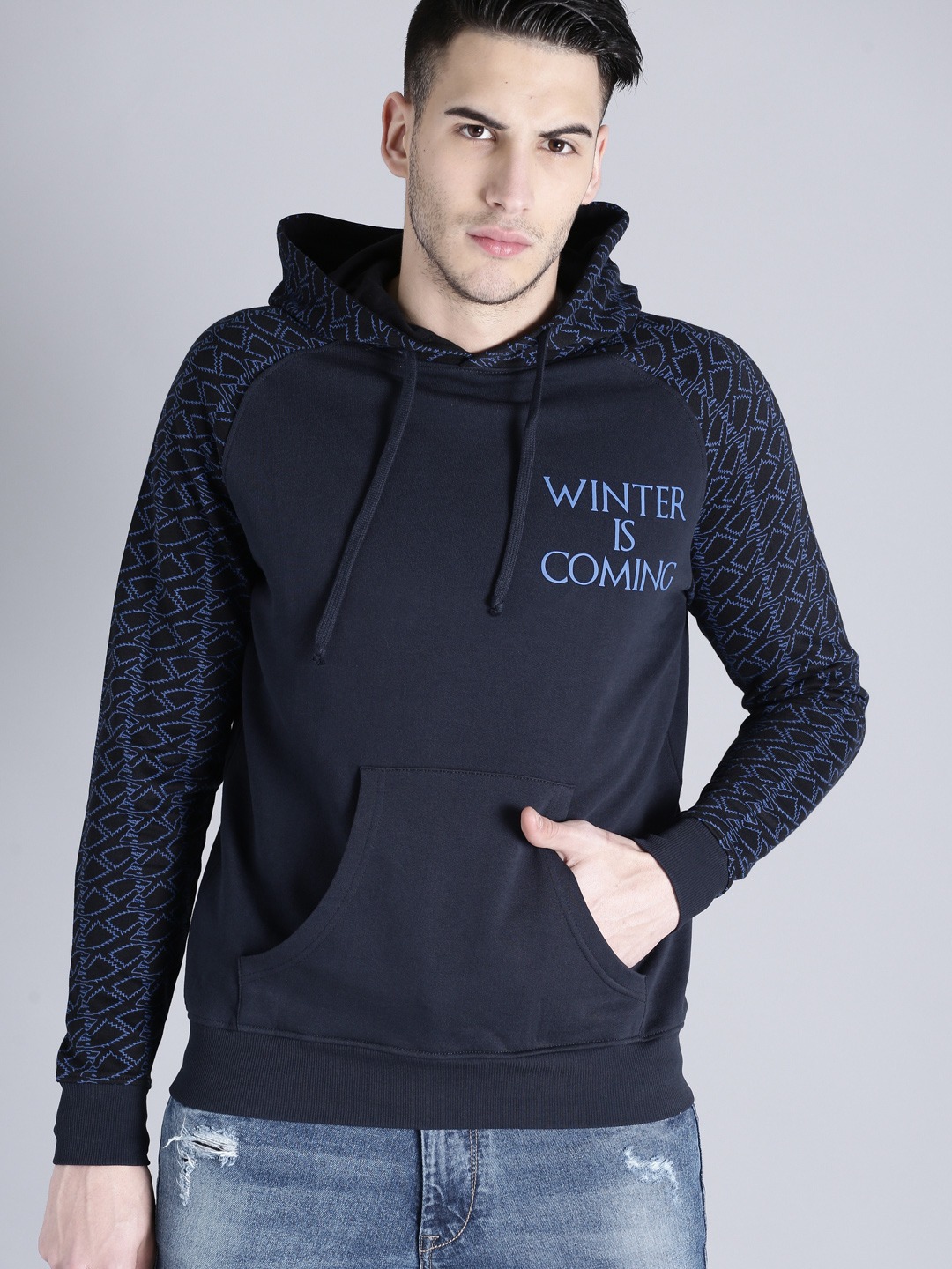 Game of Thrones by Kook N Keech Men Printed Hooded