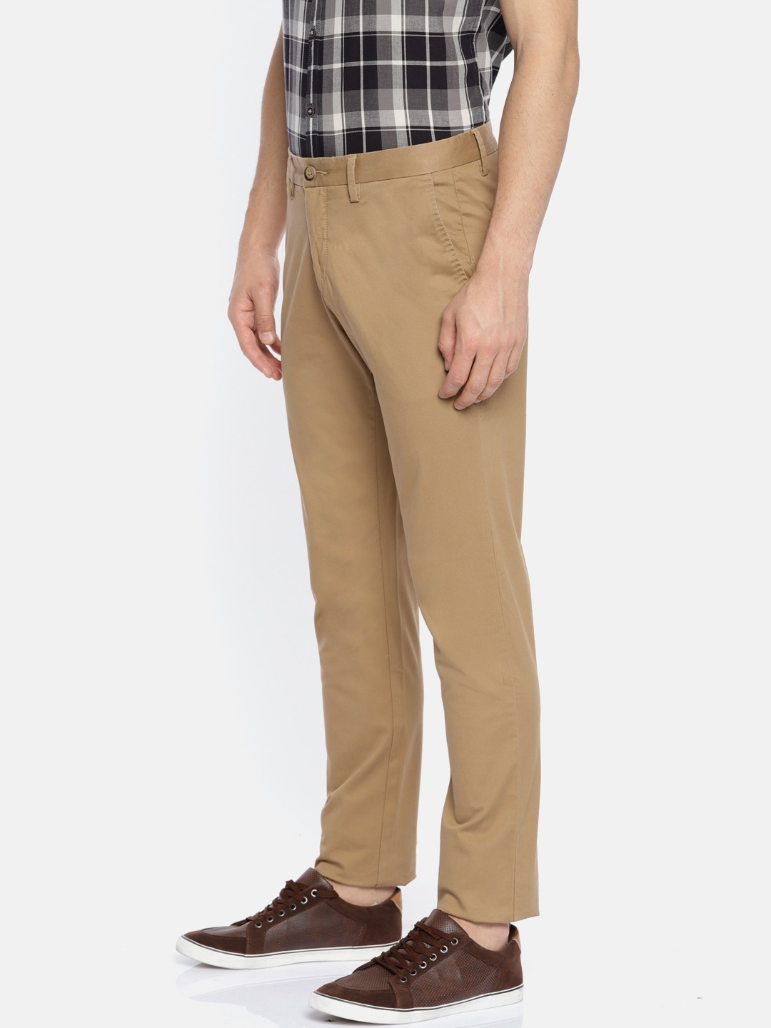 U.S. Polo Assn. Men Slim Fit Solid Trousers