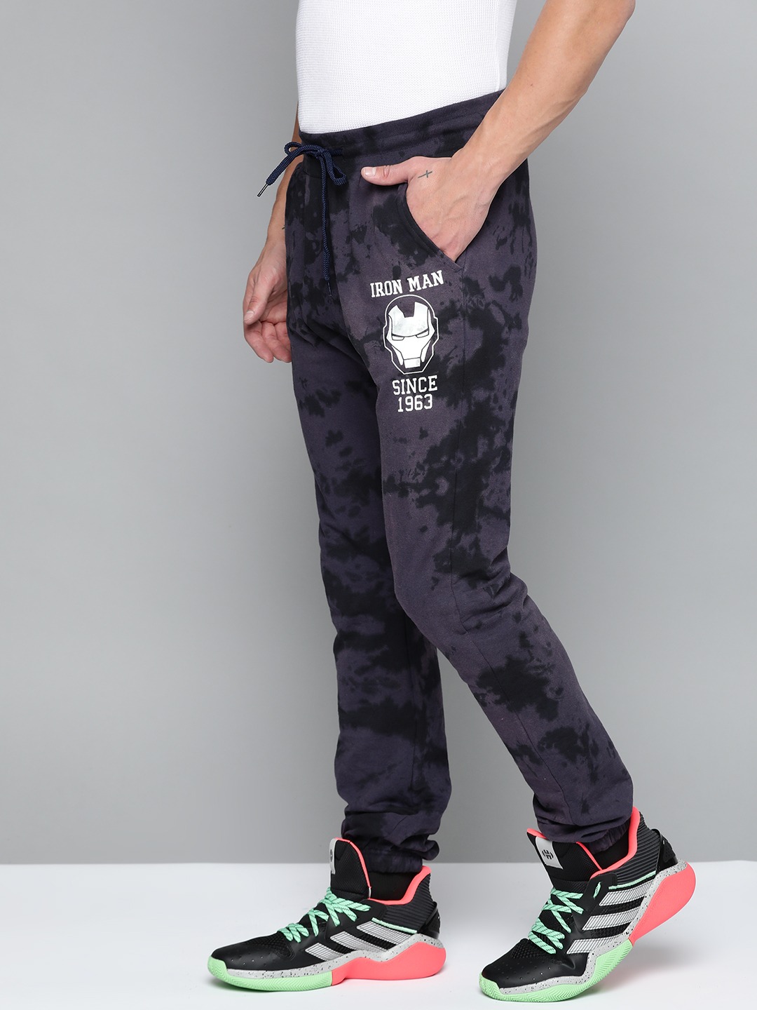 Kook N Keech Marvel Camouflage Printed Track Pants