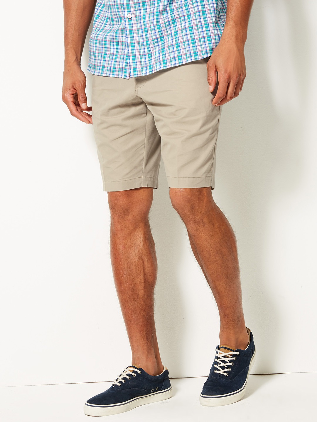 Marks & Spencer Men Solid Regular Fit Shorts