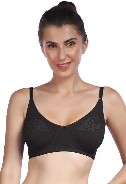 Strawberry Lenceria Women Full Coverage Non Padded Bra