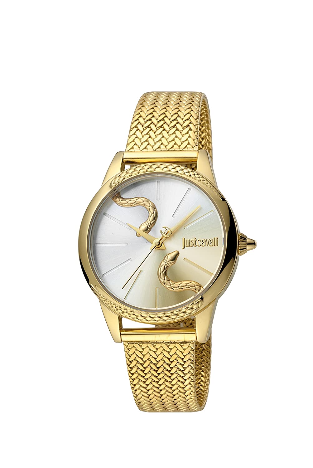 Just Cavalli Analog Silver Dial Women's Watch