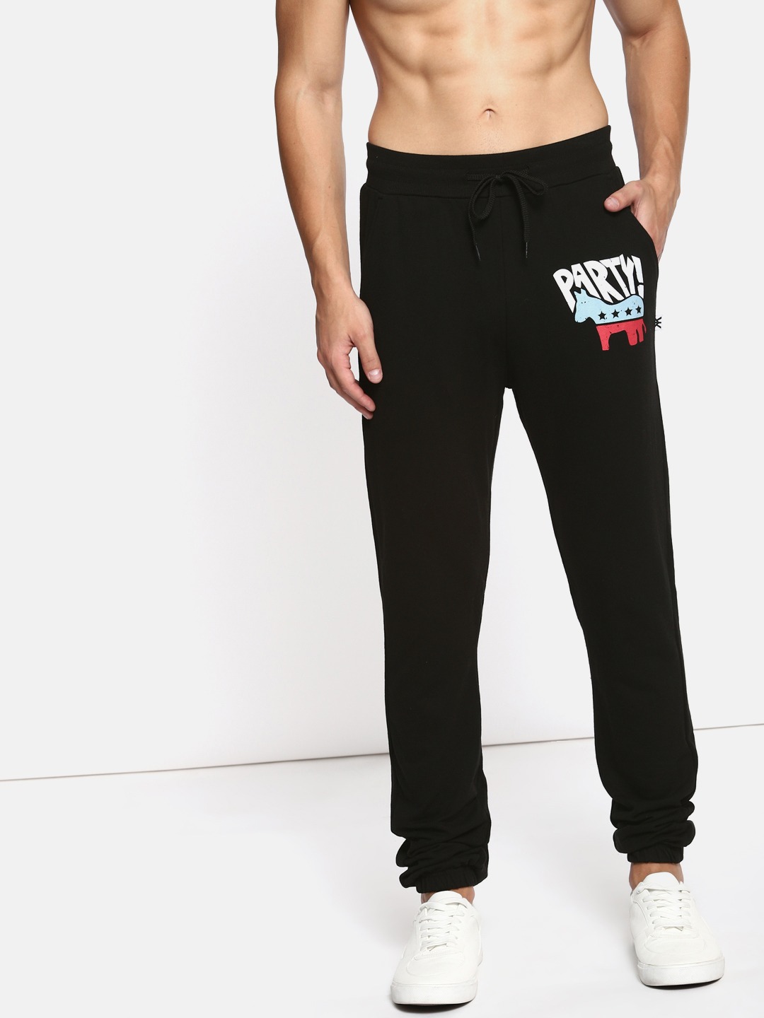 Kook N Keech Men Solid Joggers