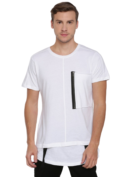 SKULT by Shahid Kapoor Men Solid Round Neck T-shirt