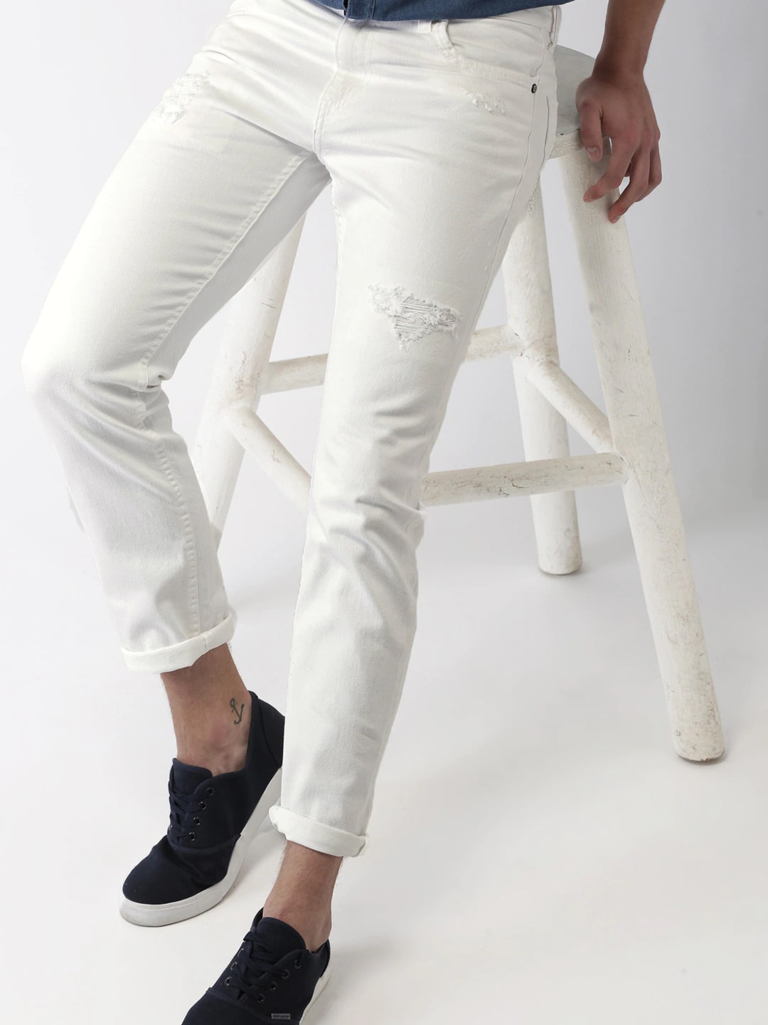 Mast & Harbour Men Slim Fit Stretchable Jeans