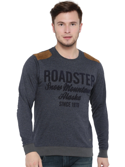 Roadster Men Printed Sweatshirt