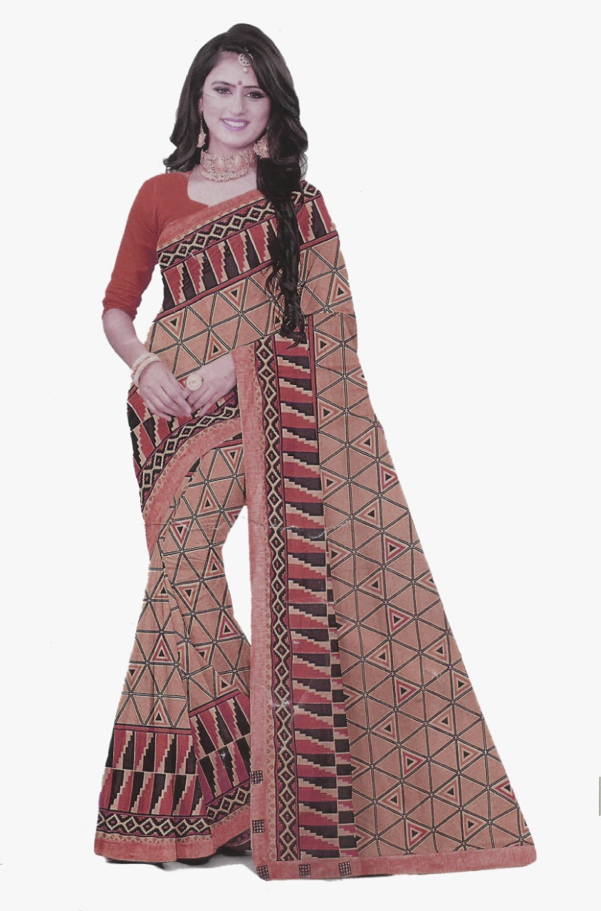 RIYA EXCLUSIVE FANCY SAREE WITH BLOUSE