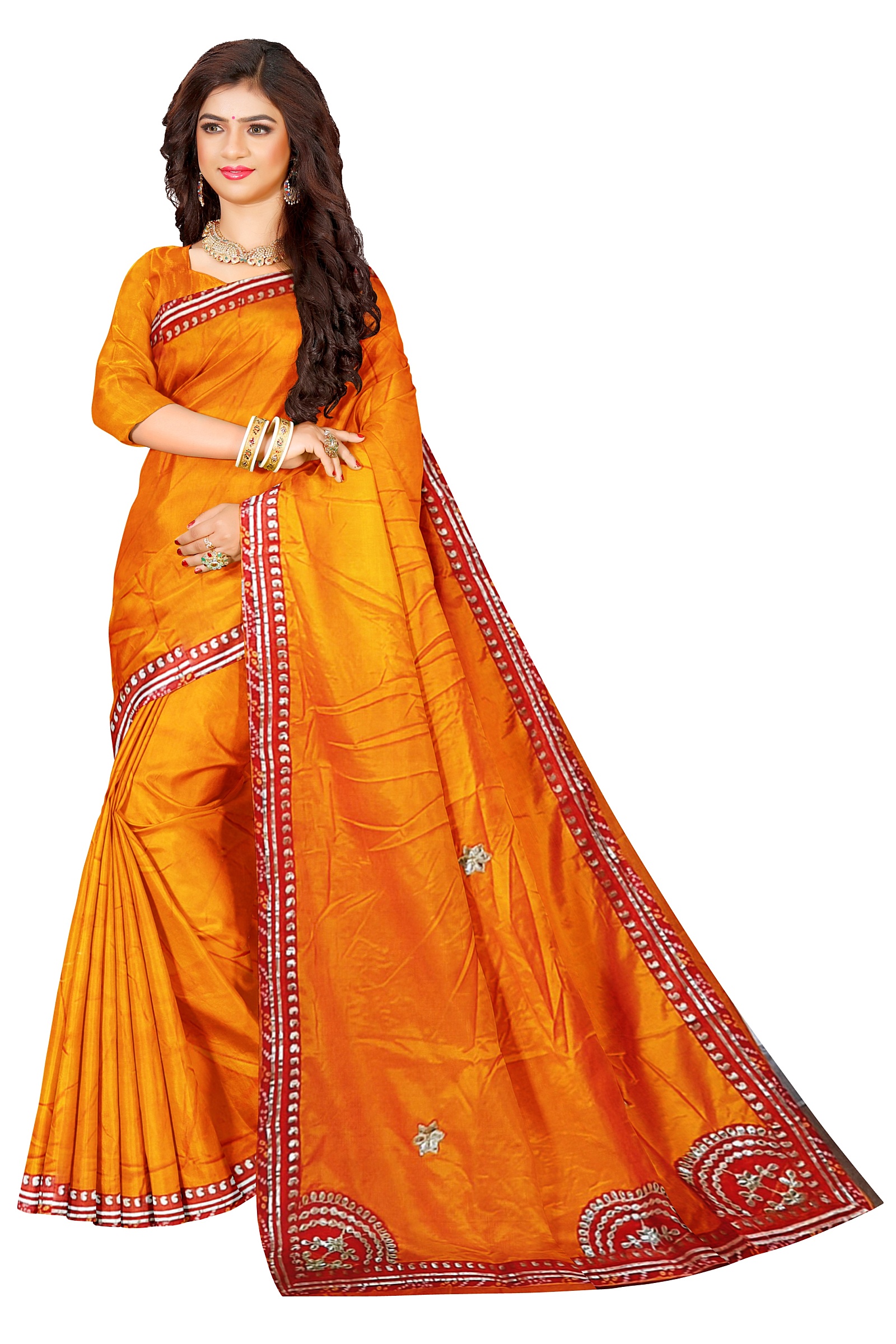 Jack Williams (BMW) Georgette Women saree