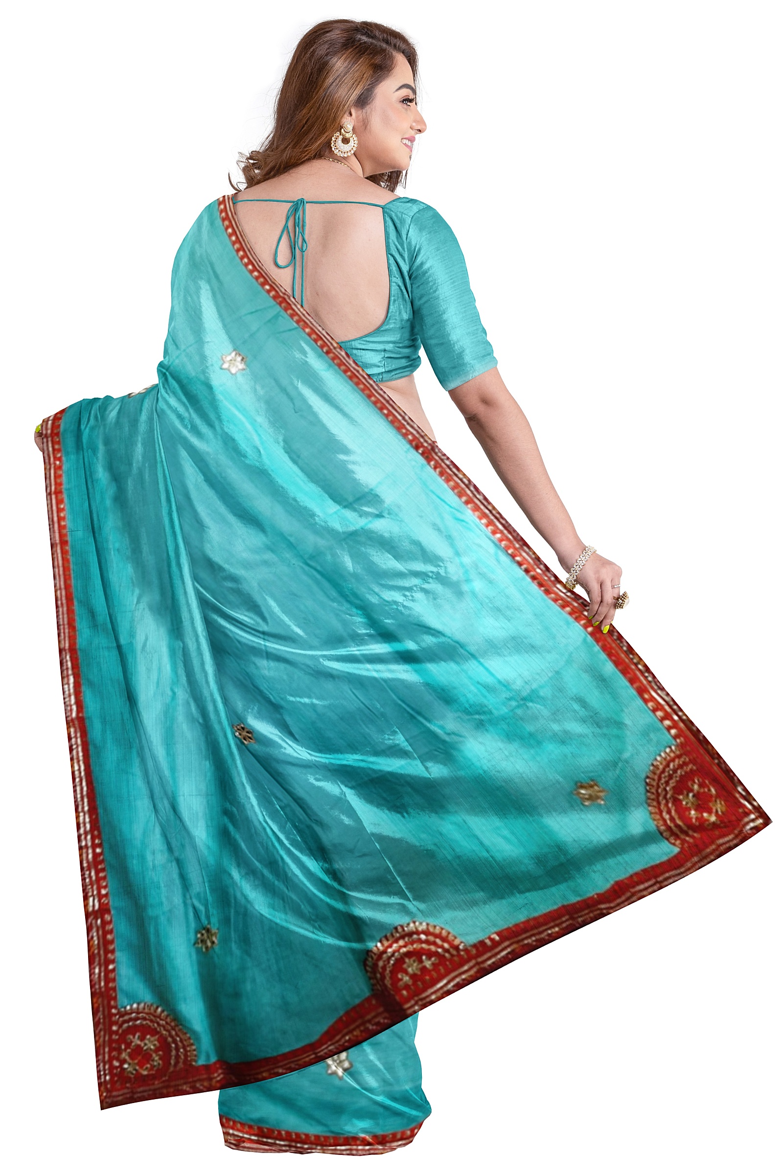 Jack Williams (BMW) Georgette Women saree