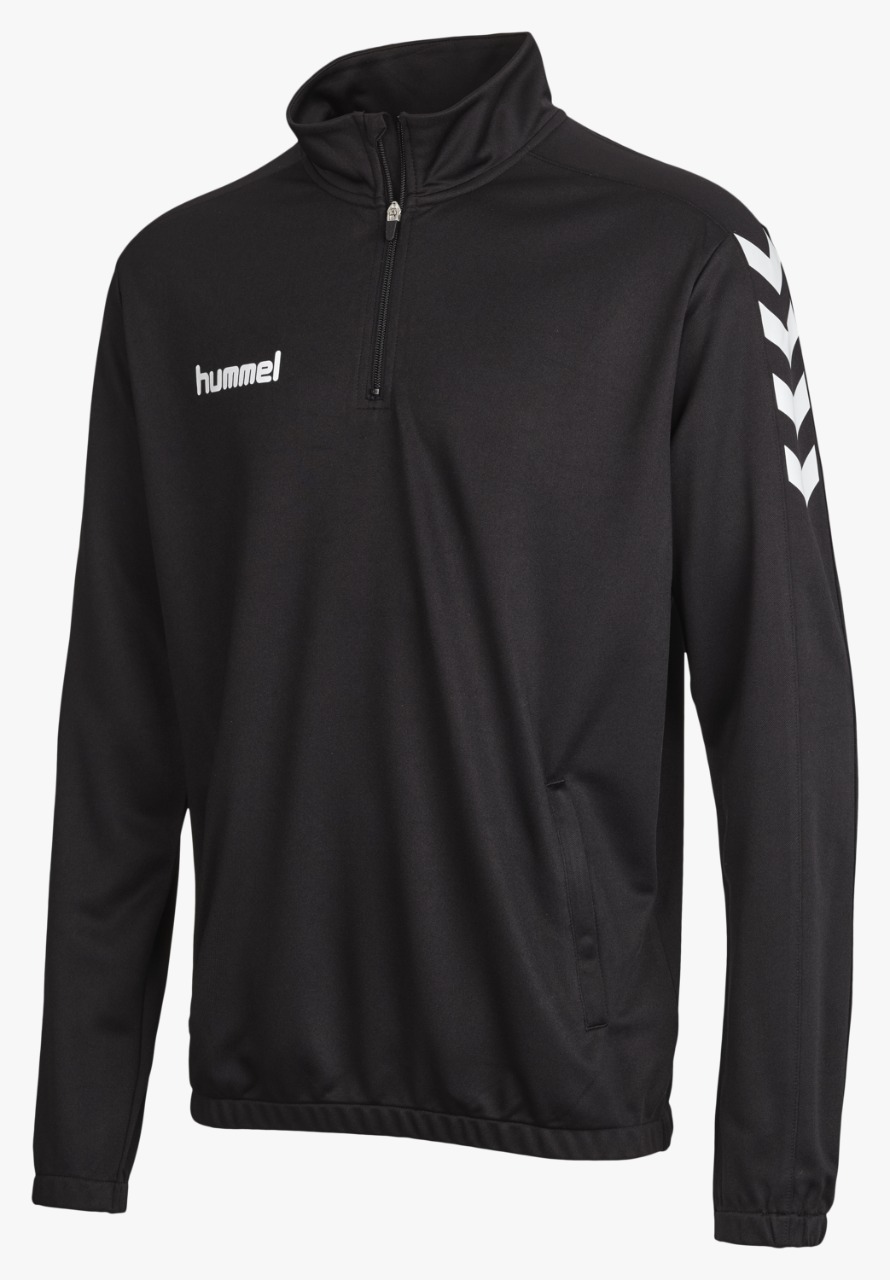 hummel LIGHTWEIGHT AND COMFORTABLE HALF-ZIP SWEAT WITH CHEVRONS