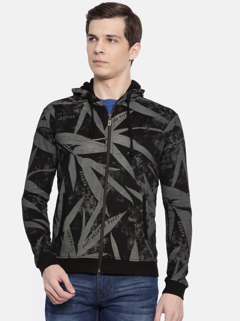 Killer Men  Printed Hooded Sweatshirt