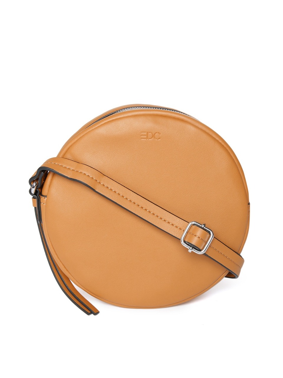 ESPRIT Mustard Yellow Solid Sling Bag