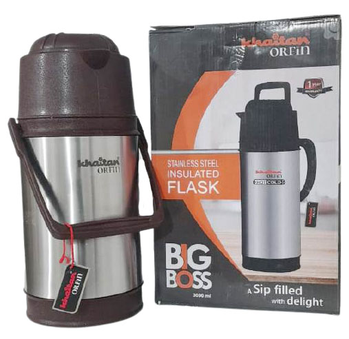 Khaitan Orfin Stainless Steel Insulated Flask 3000ml