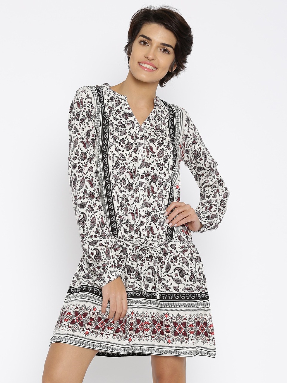 Noi Women Printed A-line Dress