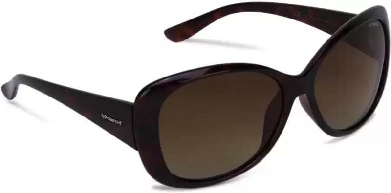 Buy Polaroid Blue Polarized Acetate UV Protection Full Rim Round Frames  Sunglasses (52) Online
