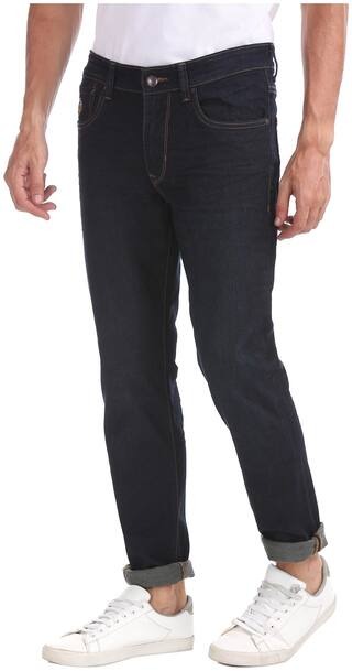 U.S. Polo Assn. Men Blue Slim Fit Jeans