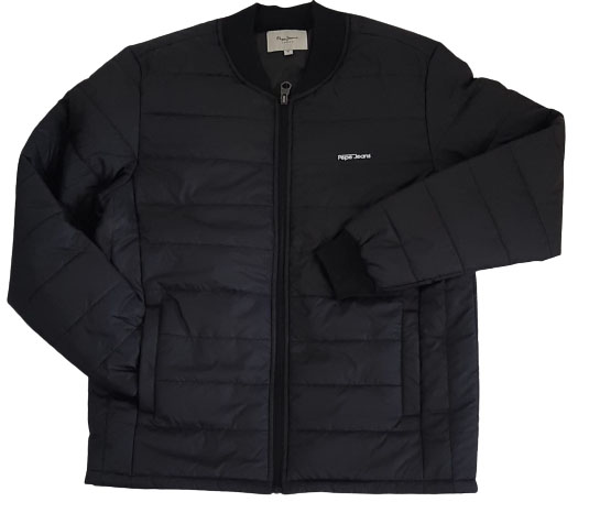 Pepe Jeans Men Black Puffer Jacket