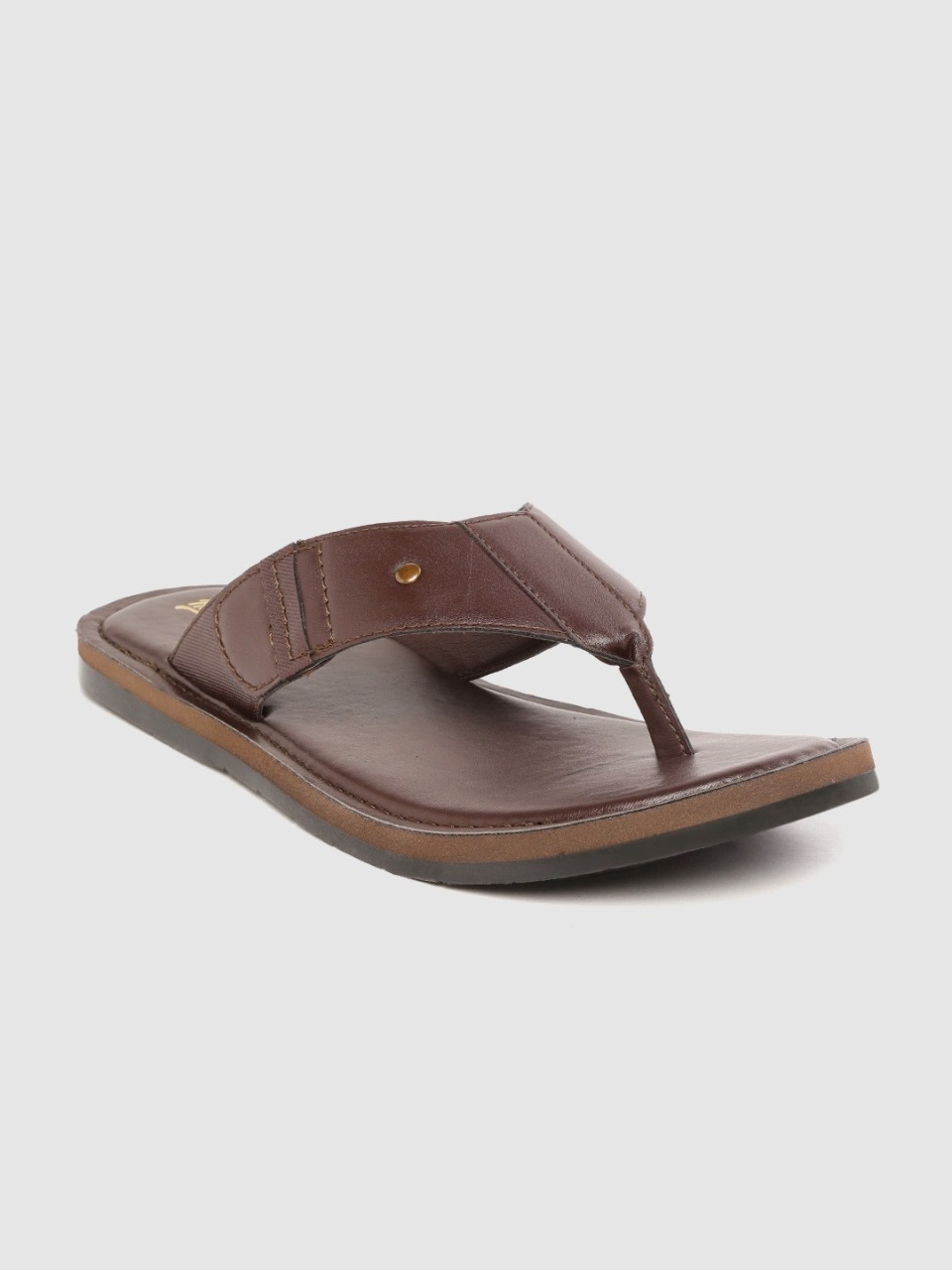  Roadster Men Coffee Brown Solid Comfort Sandals