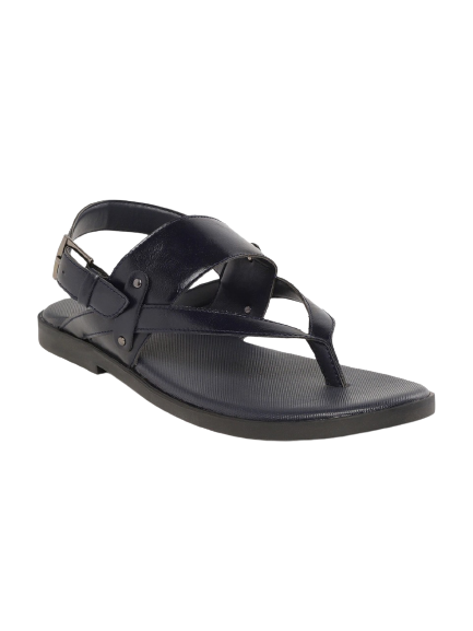 Mast & Harbour Men Navy Blue Comfort Sandals