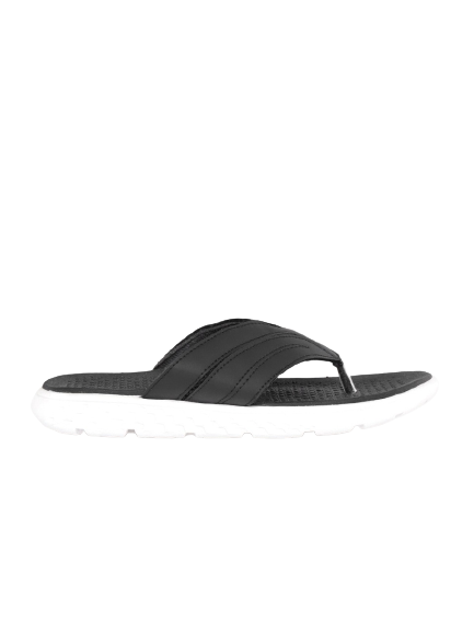 Kook N Keech Men Black Solid Thong Flip-Flops