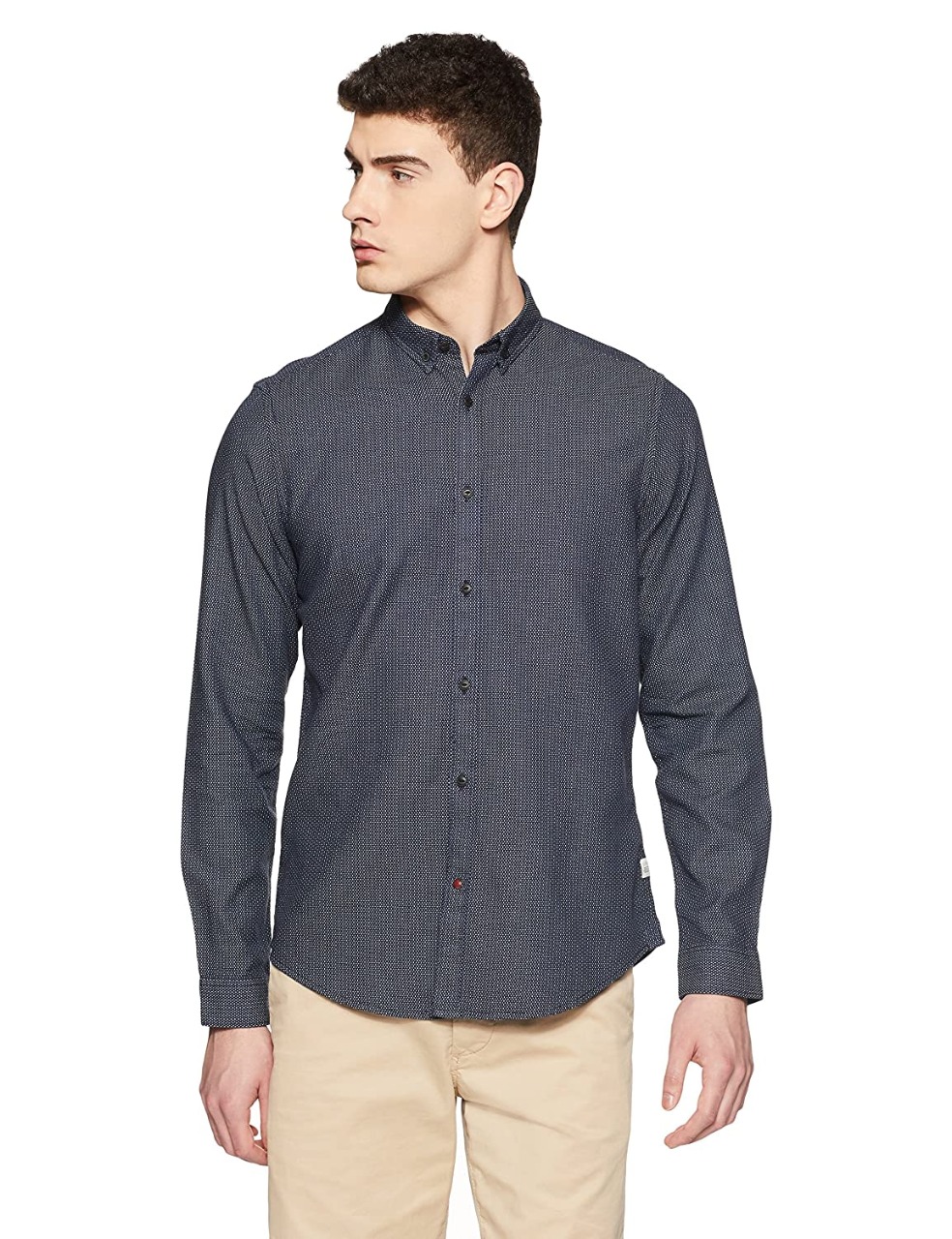 blackberrys Men's Solid Regular Fit Casual Shirt