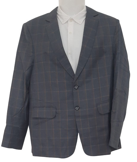 Jack Williams Self Design Checked Blazer