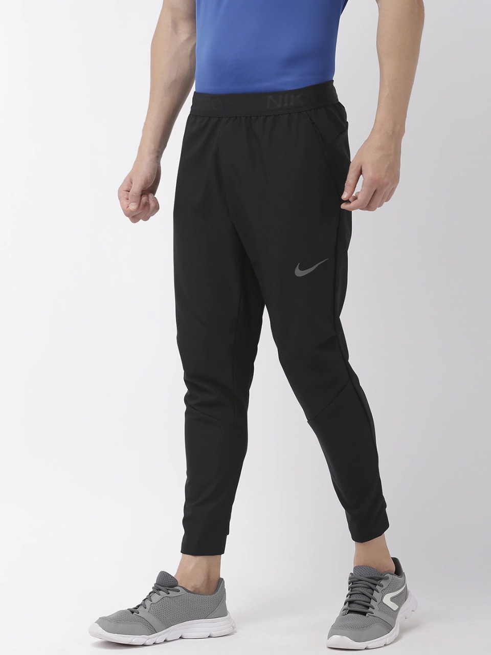 Nike Men Solid DRI FIT Training Track Pants