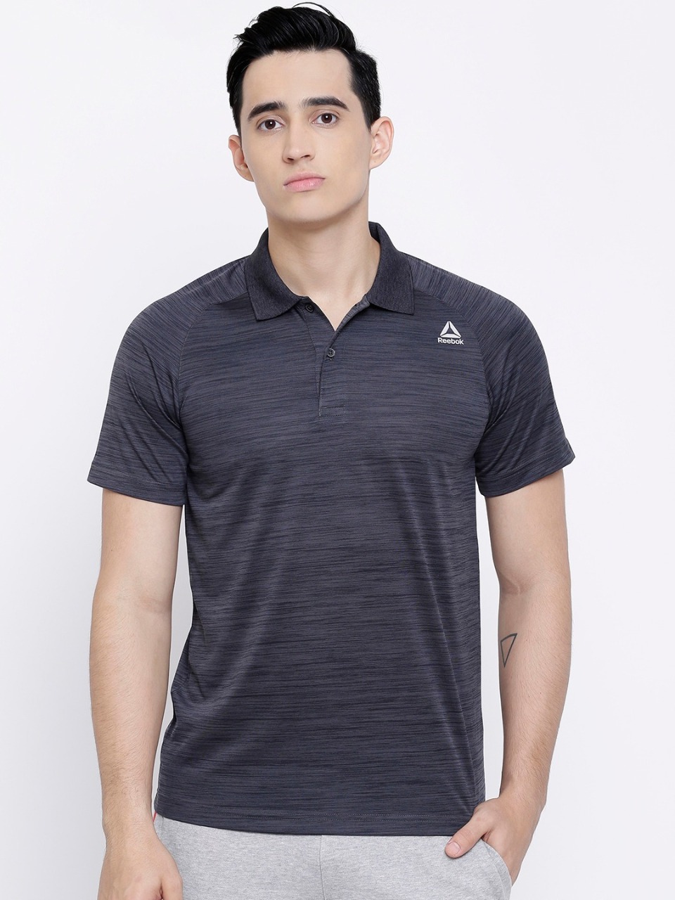 Reebok Men CT Polo Collar T-shirt