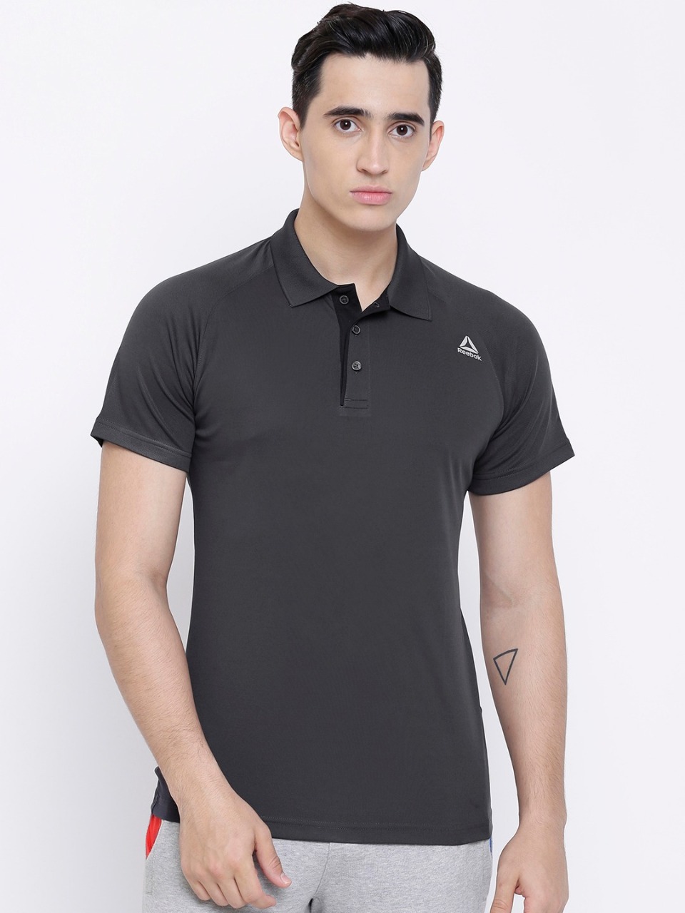 Reebok Men RAG Polo Collar T-shirt