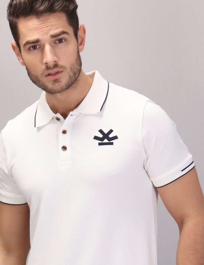 Wrogn Mens Casual Wear Polo T-Shirt