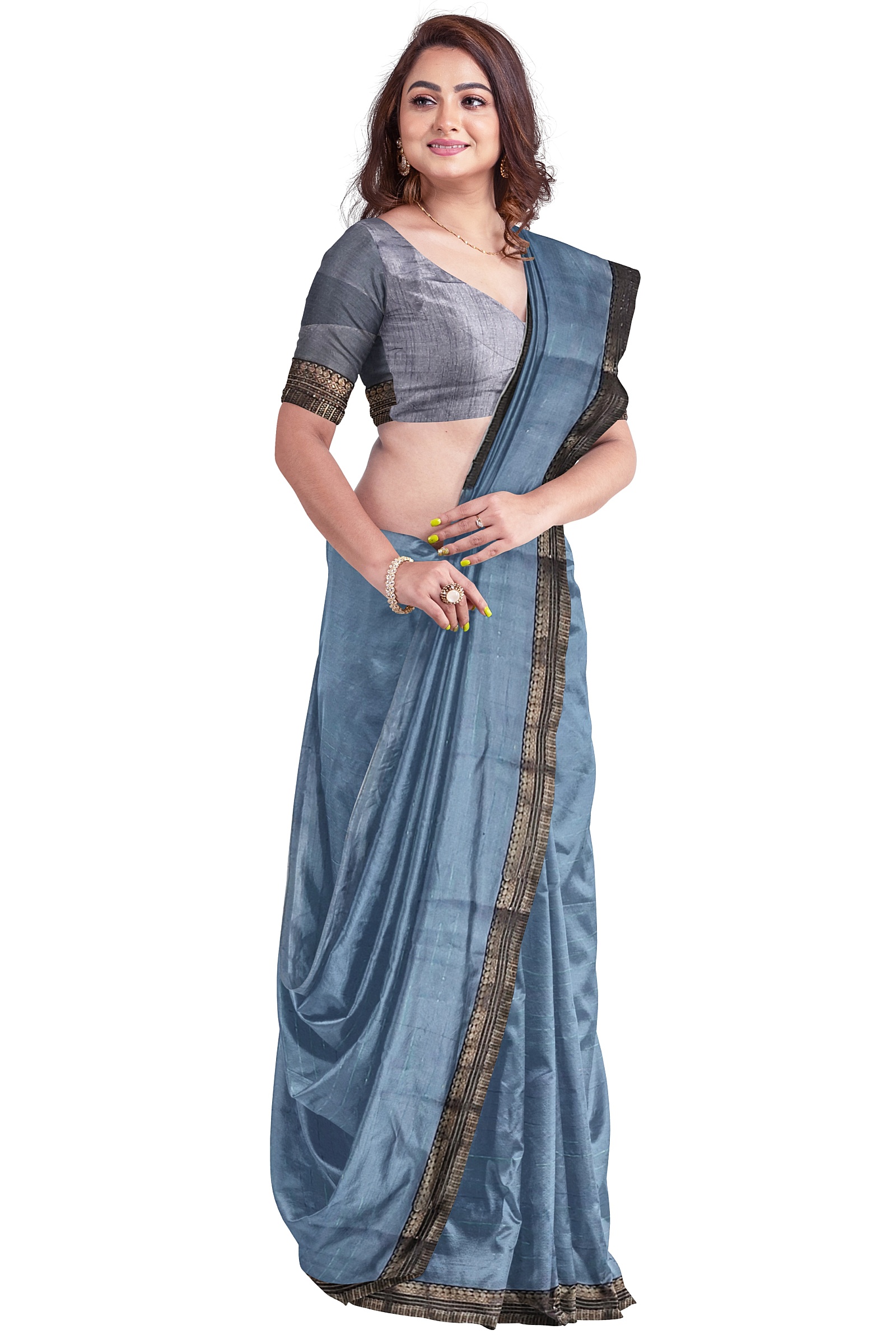 Jack Williams Lace Border Saree