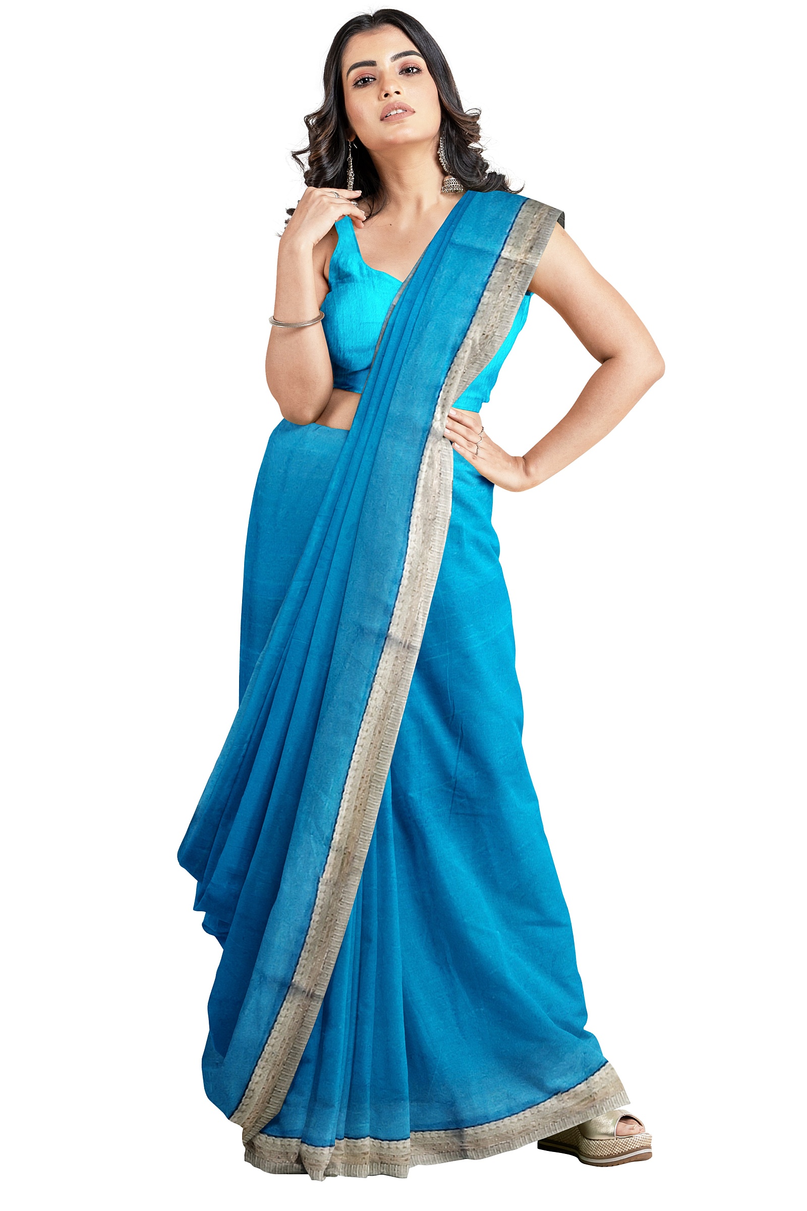 Jack Williams Lace Border Saree