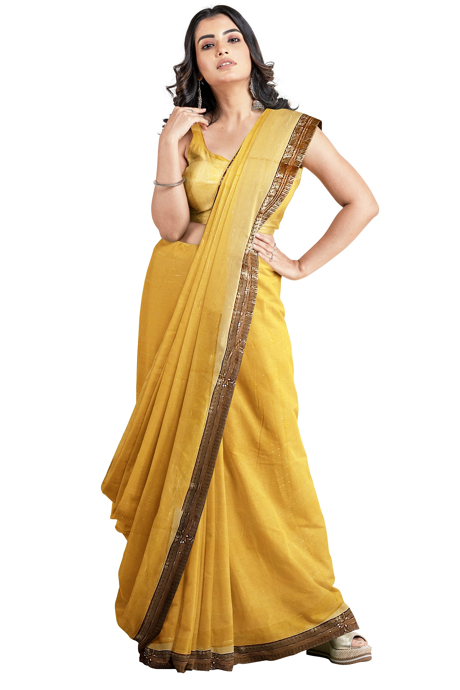 Jack Williams Lace Border Saree