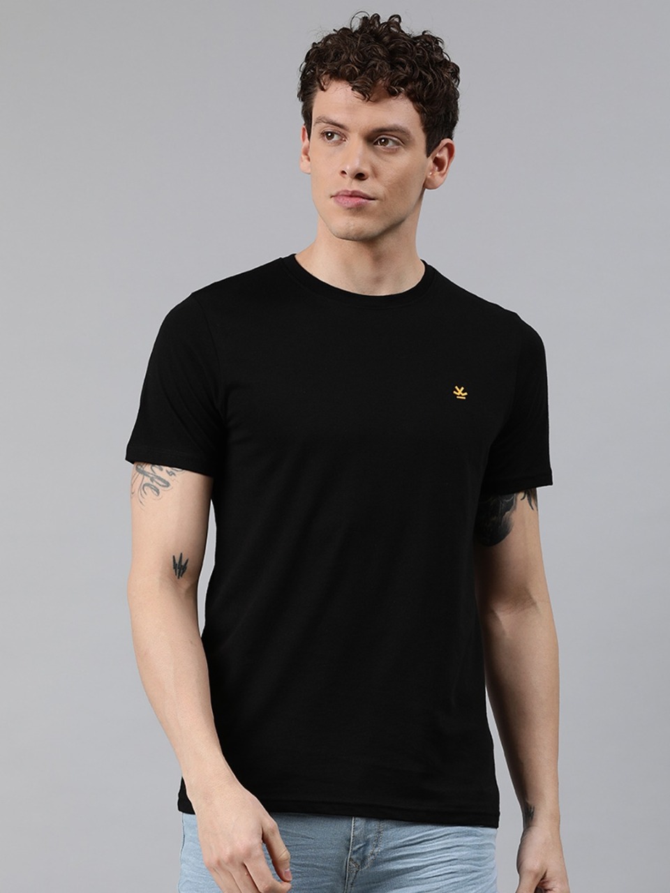 WROGN Men Cotton T-shirts