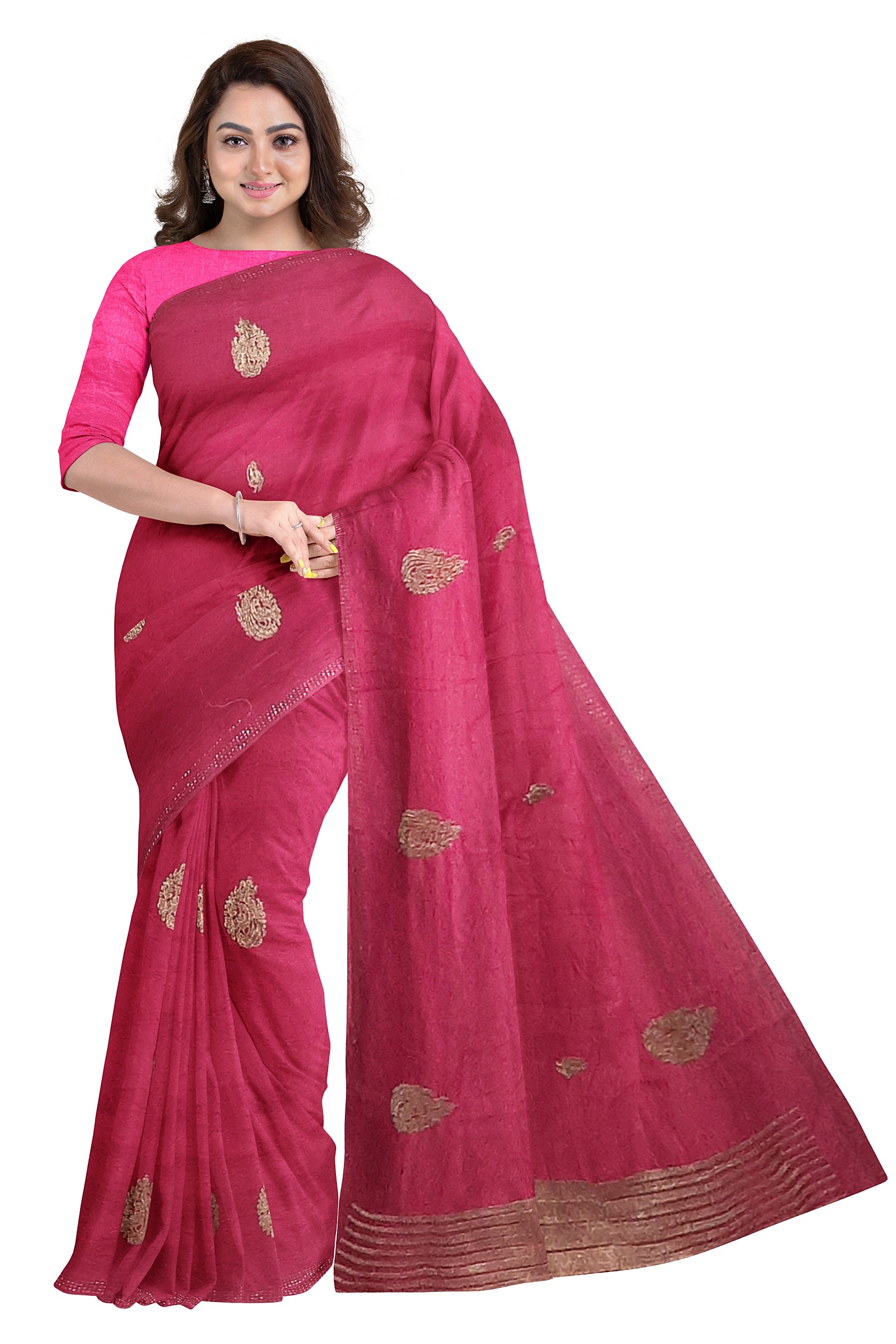 Jack Williams Leaf Print Saree