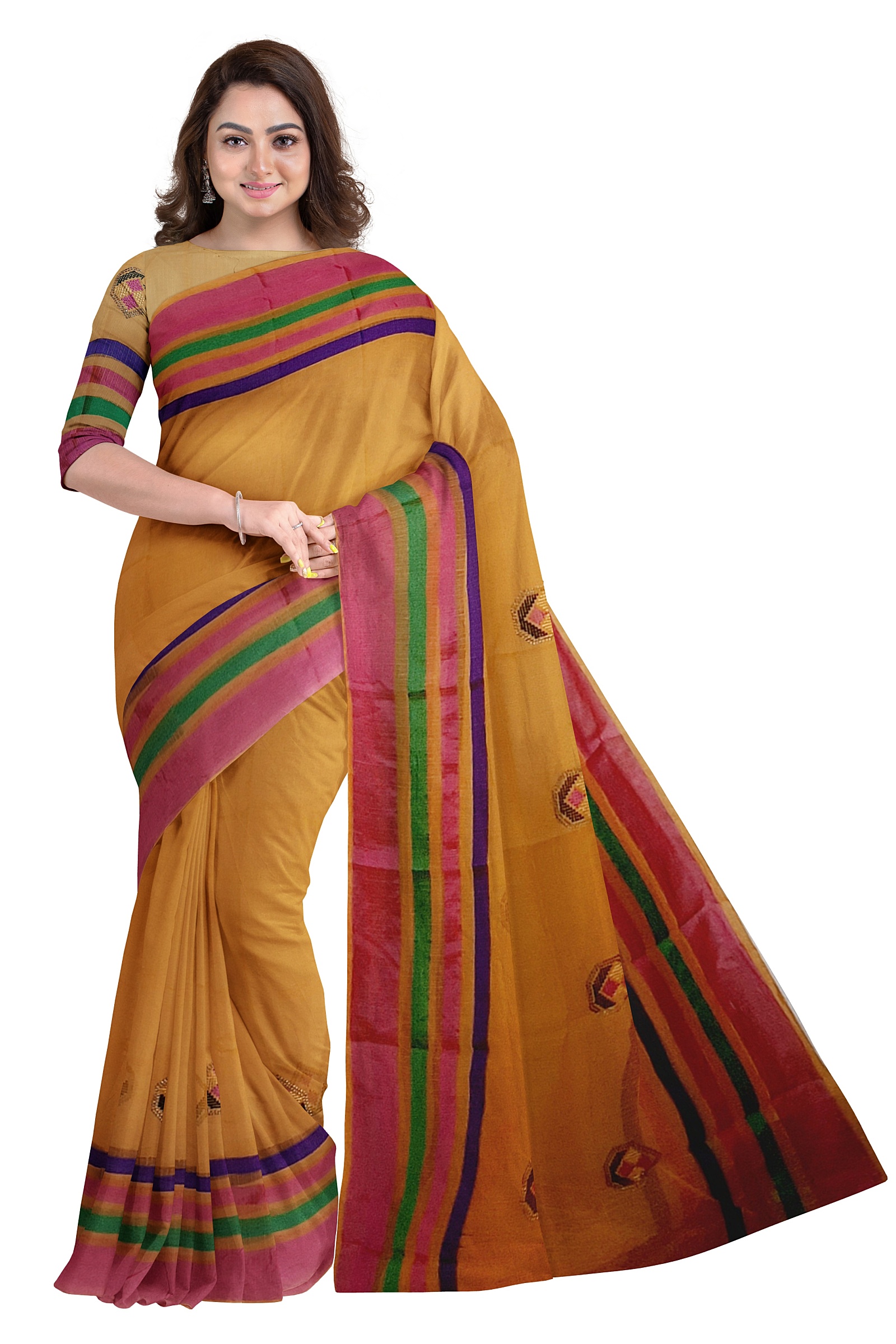 Jack Williams Multicolored Saree