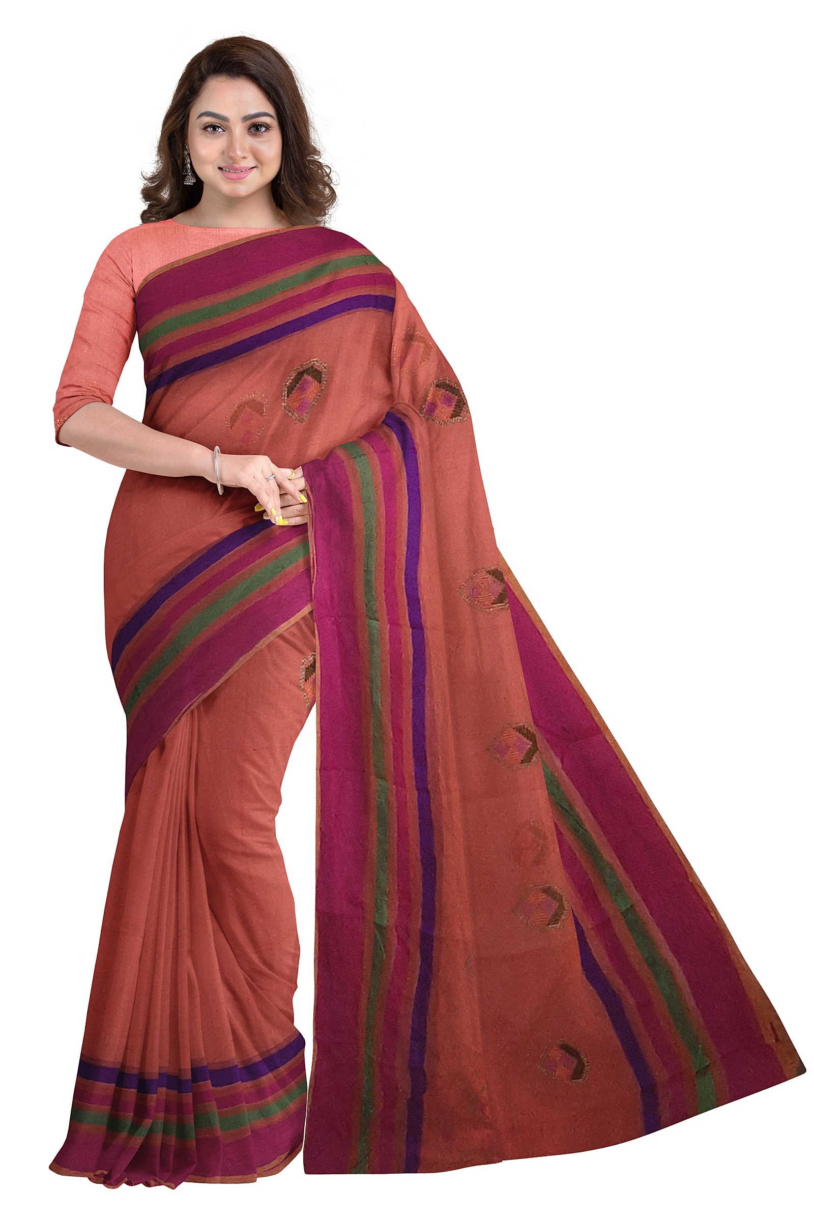 Jack Williams Multicolored Saree