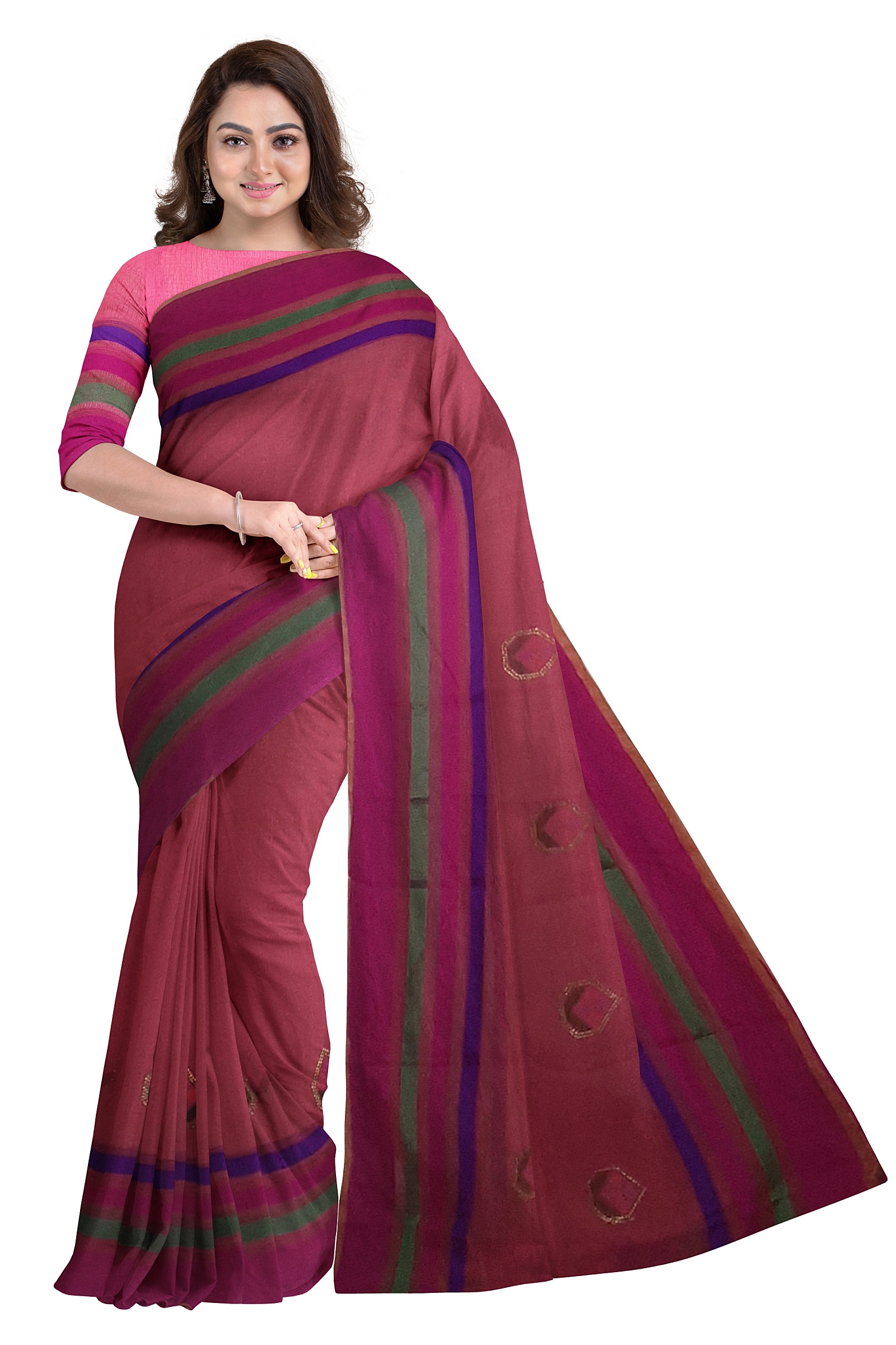 Jack Williams Multicolored Saree