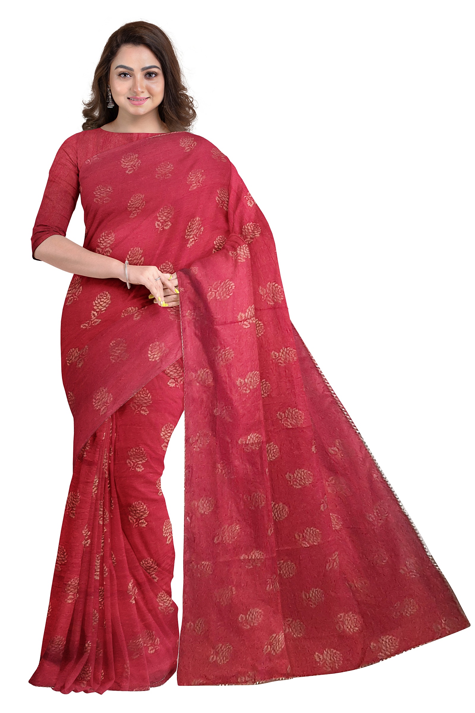 jack Williams Rose Printed Saree